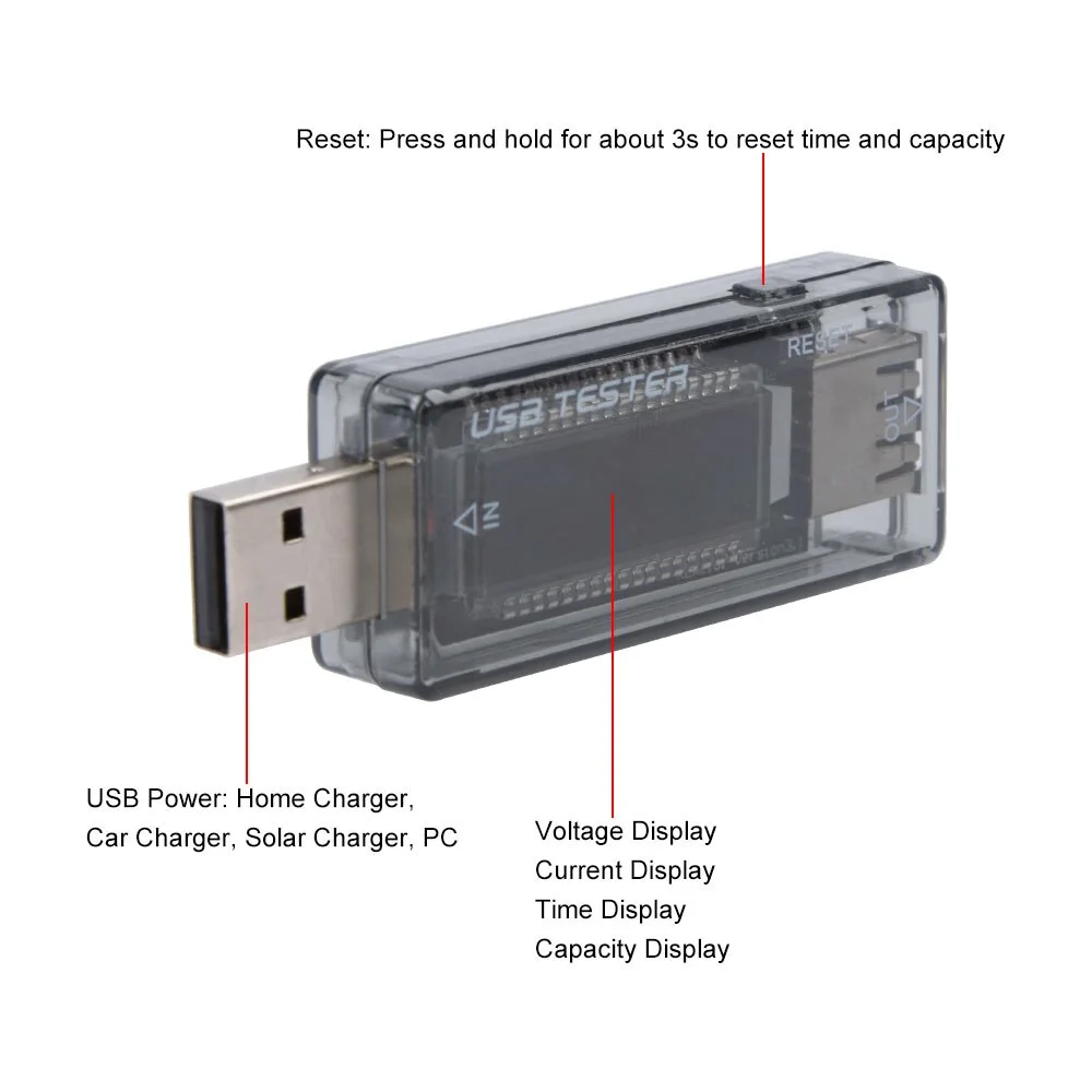USB Tester مدل KWS-V21 - تصویر 2